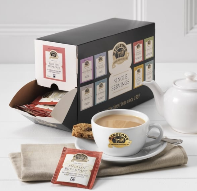 Fairtrade English Breakfast Tag & Envelope Tea Bags x 100