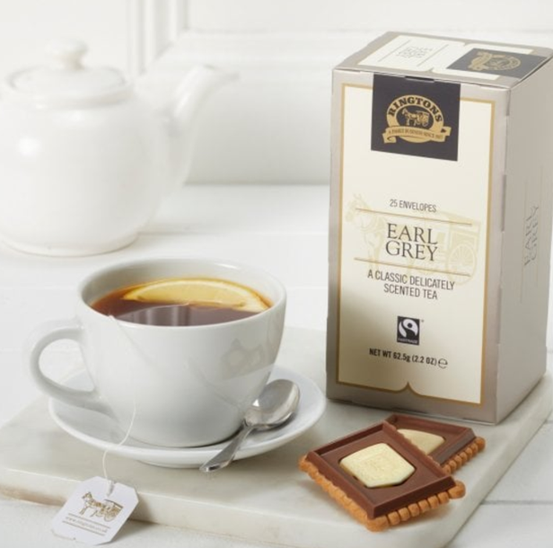 Ringtons Fairtrade Earl Grey Tag & Envelope Tea Bags x 25