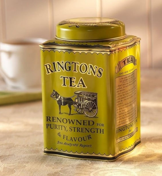 Ringtons Traditional Caddy & 50 Gold Tea Bags